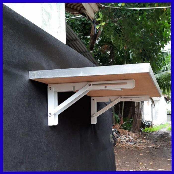 Meja Lipat Dinding/Meja Komputer/Meja Belajar/Rak Gantung/Rak Gantung