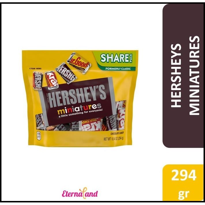 

Hershey Miniatures Chocolate - Cokelat Impor Aneka Varian