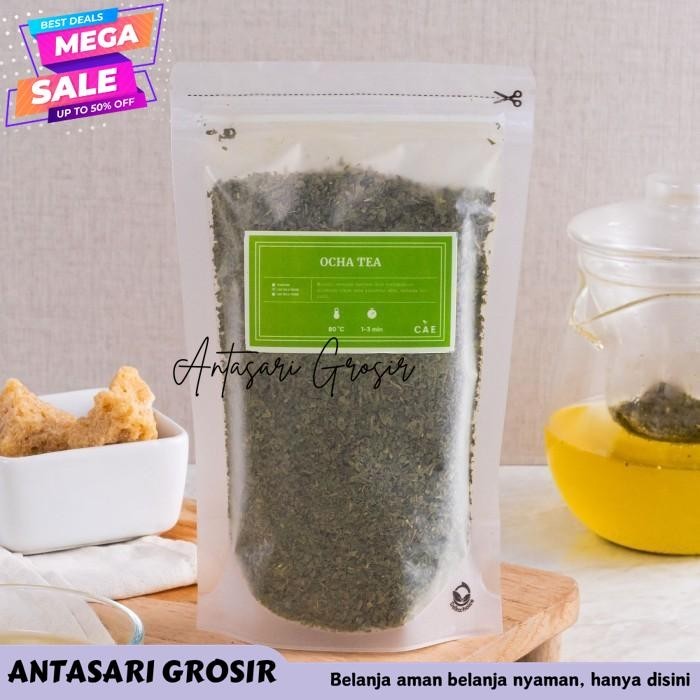 

OCHA JAPANESE TEA GREEN TEA TEH HIJAU PREMIUM ORGANIK 15 - 100 GR TERJAMIN BEST!!!