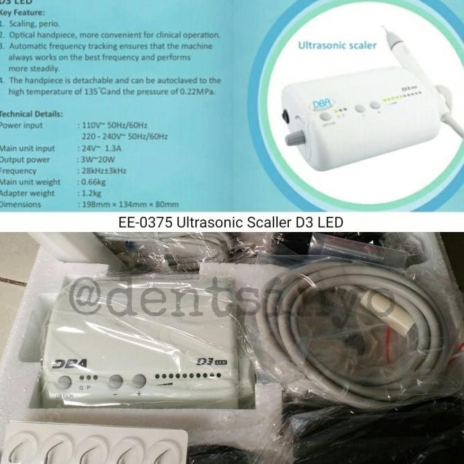 DENTAL SCALER DBA SCALING ULTRASONIC SCALER