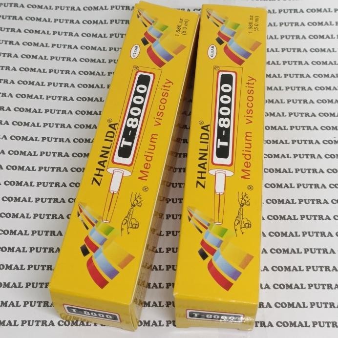 

LEM PEREKAT LCD TOUCHSCREEN ZHANLIDA T8000 T-8000 PUTIH BENING 50ML