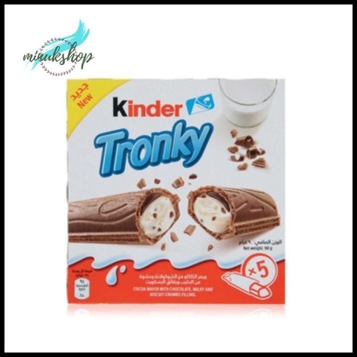 

Kinder Chocolate Tronky Cocoa Wafer With Chocolate Isi 5