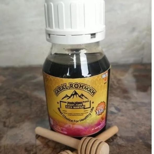 

Madu Hitam Pahit Asli 350 Gram Jabal Rohmah Madu Pahit Kaya Manfaat Untuk Menurunkan Kadar Asam Urat - Pegelinu - Persendian