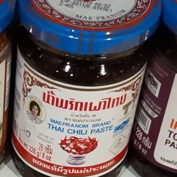 

Mae Pranom Thai Chili Paste 228Gr