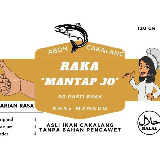 

abon ikan Cakalang khas Manado di jamin enak mantap jo H56M