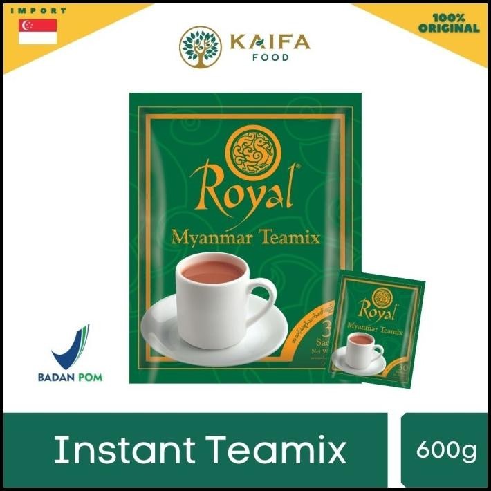 

Royal Myanmar Tea Mix - Teh Susu Tradisional Khas Myanmar