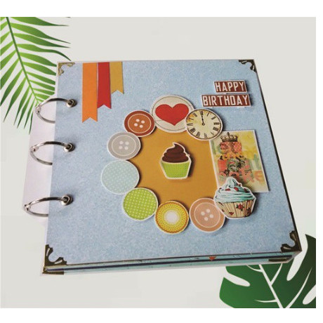 

Ready Hadiah Album Potounik 3D / Scrapbook Birthday / Kado Ulang Tahun