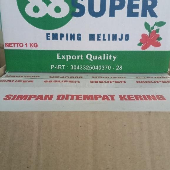 

1 Kg Emping Melinjo Mentah Kering Total