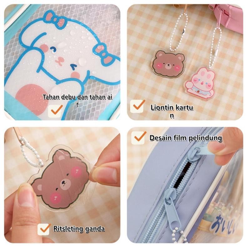 

wwr-76 Dilengkapi dengan liontinPencil Case Kotak Pensil Cute Tempat Pencil Fashion Korea Tempat Alat Tulis Kawaii Pencil Tempat Pensil Lucu Anak Cases Large Capacity Box for Girls Office Student Stationery Organizer Termurah