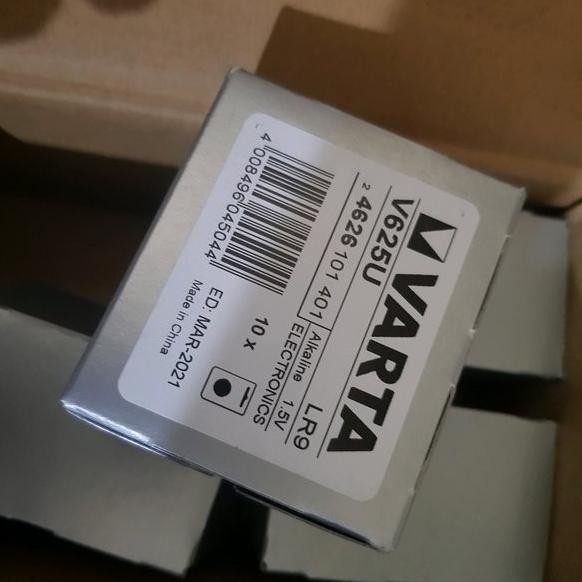Varta Baterai Px625 V625U Lr9 Battery Batre Alkaline