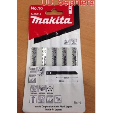 Mata Gergaji Jigsaw MAKITA No. 10