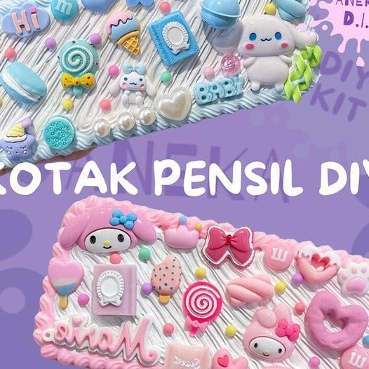

Kit Kotak Sil Diy / Diy Deco Cream Kit / Diy Cilcase / Diy Kotak