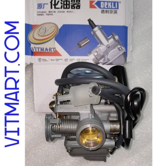 Terlaris Karburator Dekli Gy6 Utk Kymco Trend & Metica 125Cc Pd24J Carburetor Ready Stok