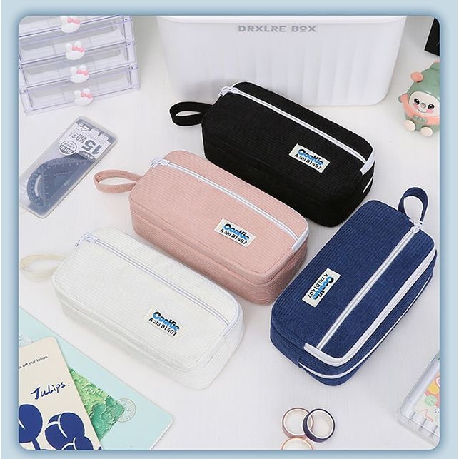 

Tempat Pensil Sederhana Kapasitas Besar Kotak Pensil Gaya Inggris