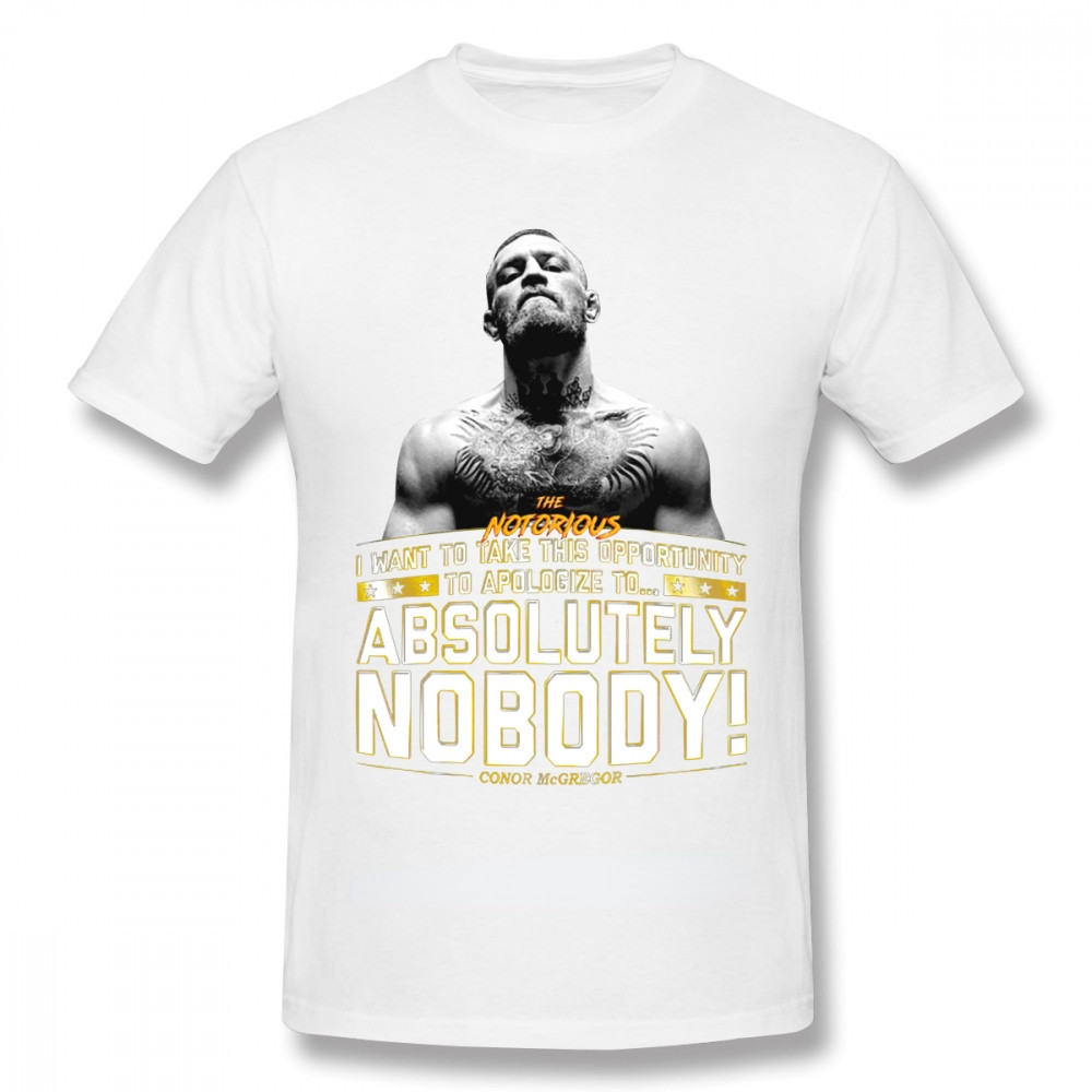 Kaos Kelas Bulu MMA Conor McGregor King Keren Kemeja Natal Antik Anak Laki-laki Desainer Punk Pria U