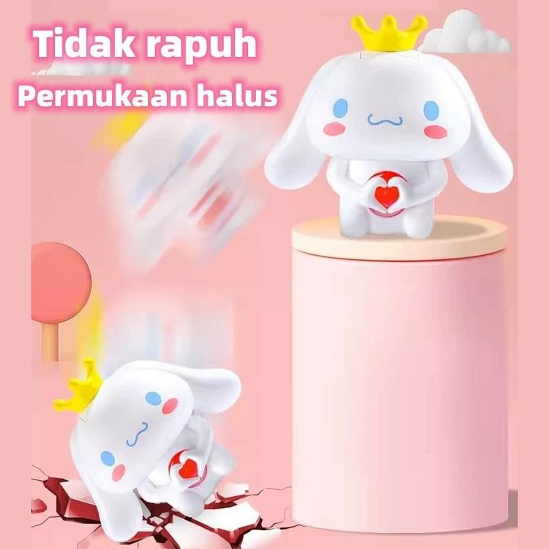 Aw89 Kado UnikReady Versisuara i love you Cinnamoroll Melody Lotso Kuromi Sanrio LED Night Light Gan