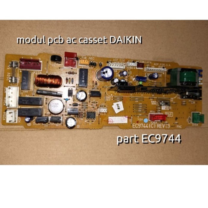 QUALITY MODUL PCB AC CASSET DAIKIN PART EC9744 (C) ORIGINAL NEW STOK
