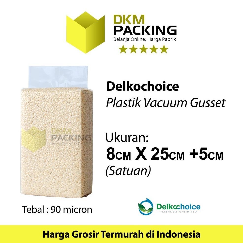 Bisa COD Plastik Vacuum Gusset Nylon Beras / Cemilan / Bubuk / TERMURAH / SATUAN ||