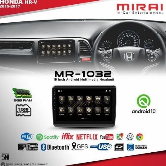 HEAD UNIT ANDROID HRV MIRAI 10" 1032CP BY ASUKA RESTOCK