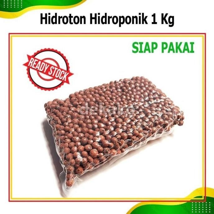 TERMURAH HIDROTON HYDROTON HIDROPONIK MEDIA TANAM 1 KG MURAH