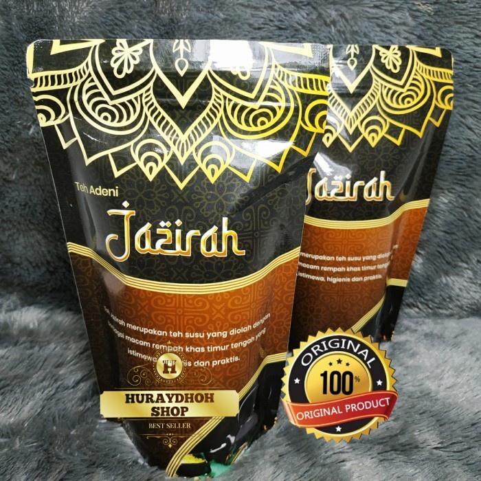 

Secrenada - Teh Susu Rempah Adeni Jazirah 250Grm Teh Khas Timur Tengah