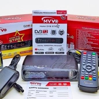 Set Top Box Myvo Digital Tv Dvb - T02 - Stb Myvo