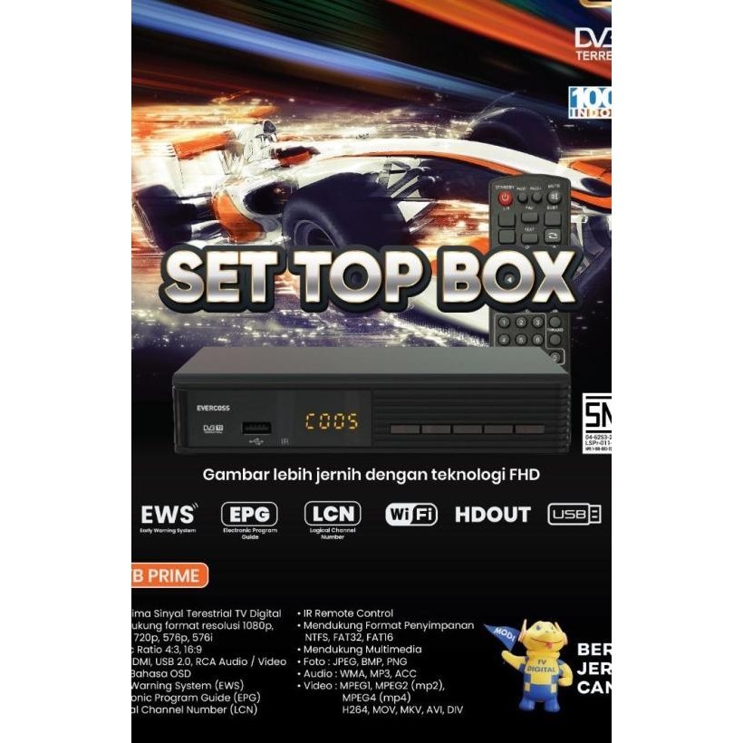 Set Top Box Evercoss Stb Prime