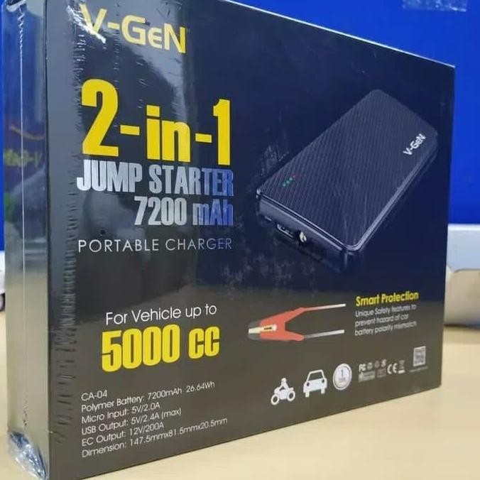 Power bank V gen jump starter / Charging