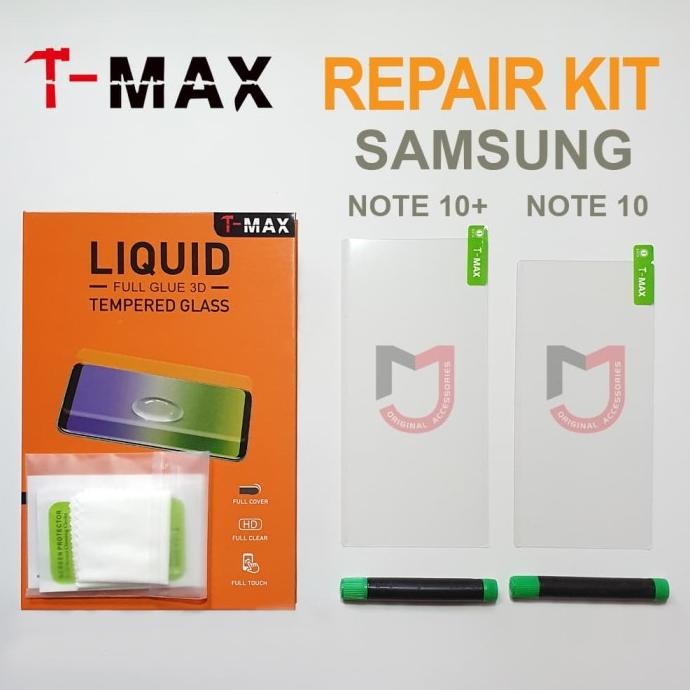 T-Max Repair Kit Glass & Glue Only Samsung Note 10 / Note 10+ Plus