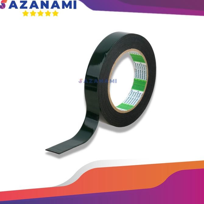 

Murah Nippon Double Tape Foam 1" Inch x 5m Double tape hijau busa 3M saz4 Ayo Beli