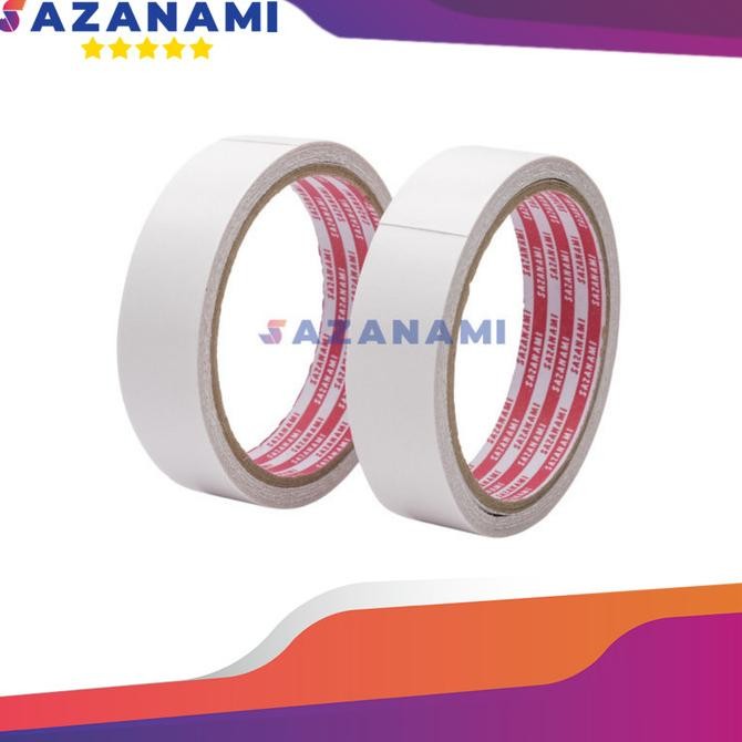 

Baru Double Tape Kertas 1" Inch x 8 Meter Sazanami Tape 24mm Tissue saz4 Segera Dapatkan