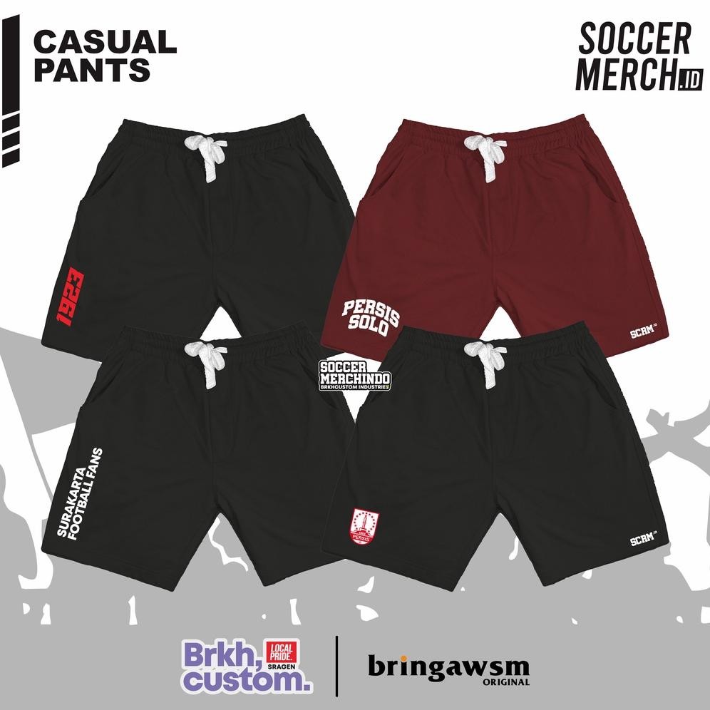 Terlaris Casual Pants ~ Celana Persis Solo Surakarta Pasoepati Ultras 1923 Bonek Celana Distro Brkhc