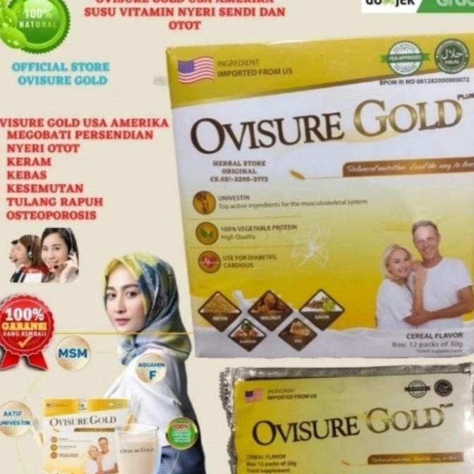 

ovisure Gold susu kesehatan tulang sendi dan keram