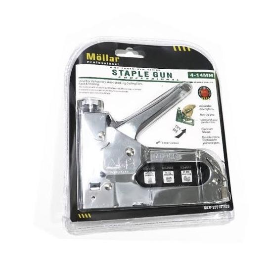 

dg-4 Gun Tacker Alat Staples dan Paku Tembak 3in1 / Staple Gun Mollar 4-14mm Premium