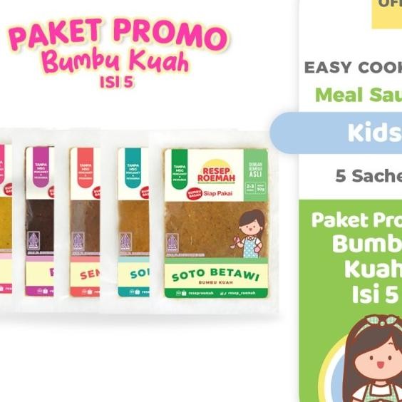 

Resep Roemah Paket Bumbu Kuah Isi 5 / Bumbu Instan Anak