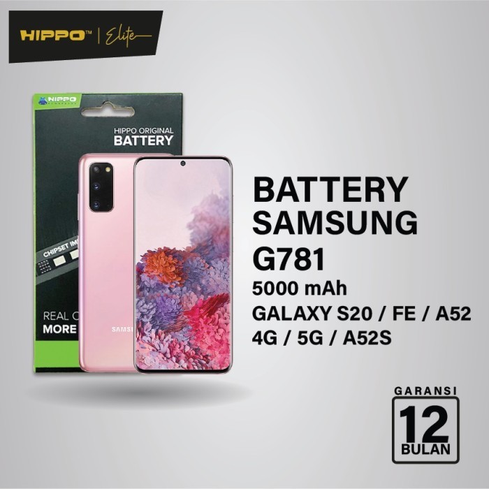 Wiji Hippo Baterai Samsung Galaxy S20 Fe / G781 4500Mah