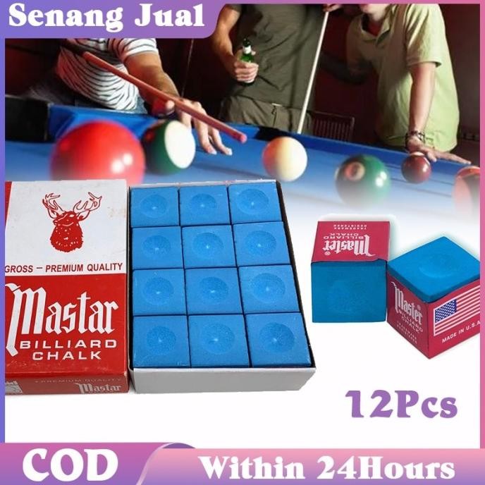 

12Pcs Kapur / Chalk Klitas Premium Master Chalk S010