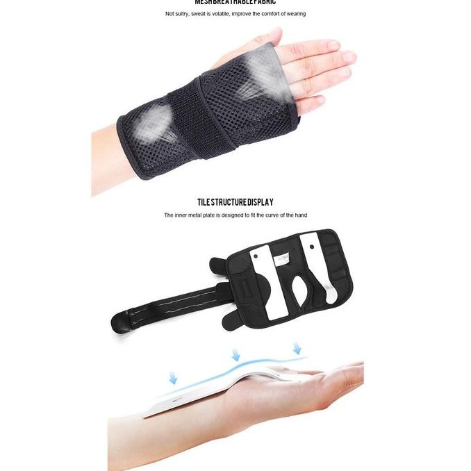 

Carpal Tunnel Brace Alat Terapi Deker Pergelangan Tangan Wrist Support