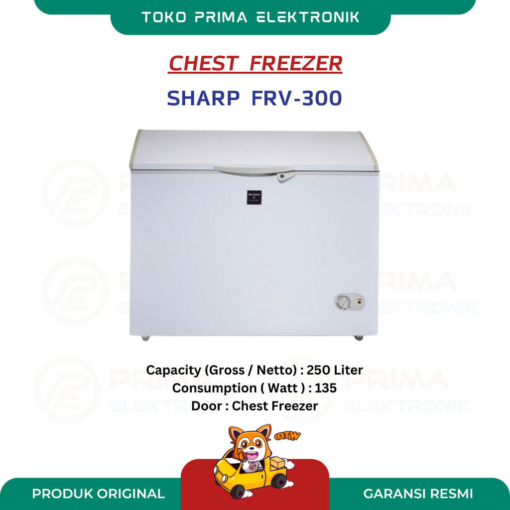 SHARP CHEST FREEZER FRV-300