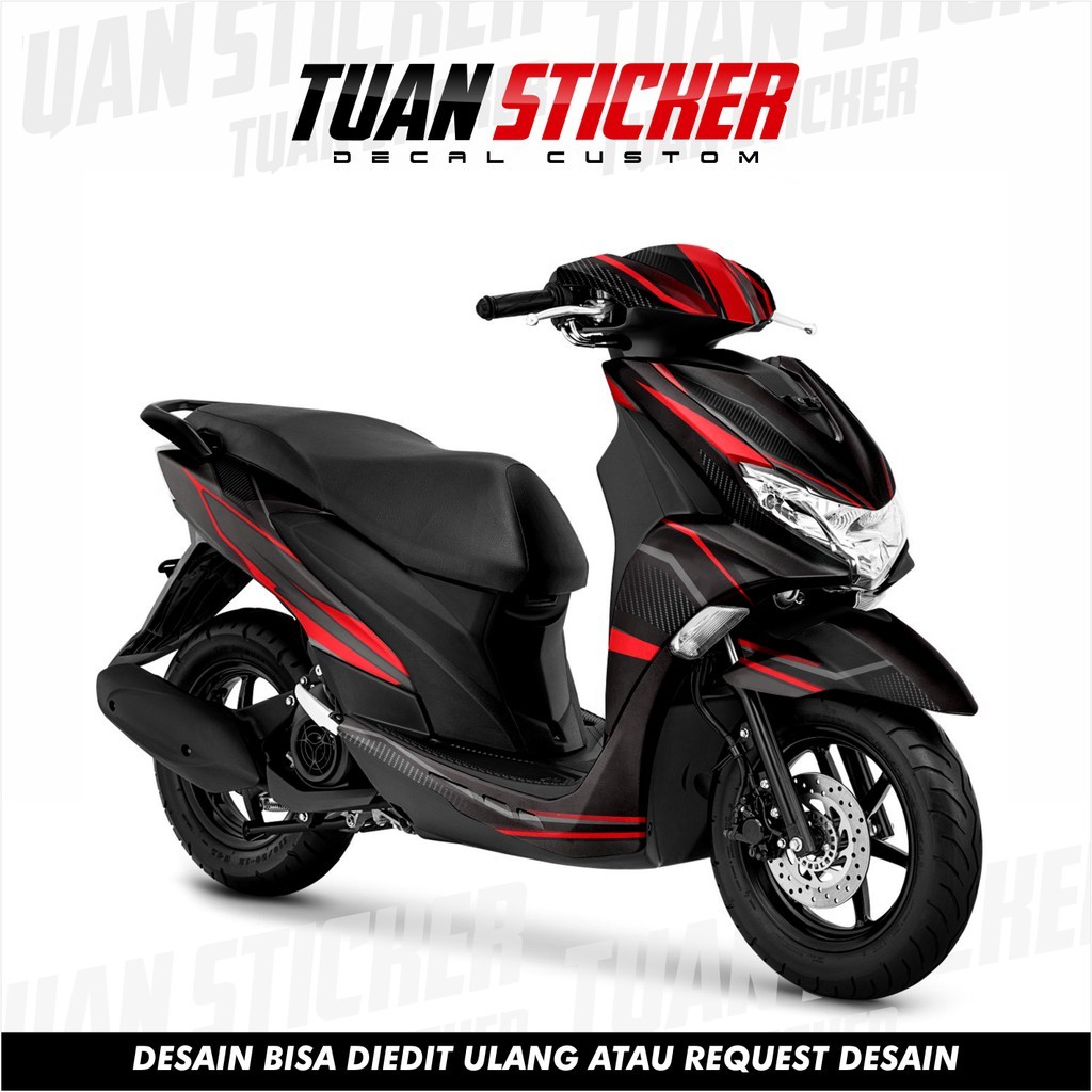 Sticker Decal Freego, Sticker Yamaha freego, Striping Freego full body, Stiker Yamaha Freego