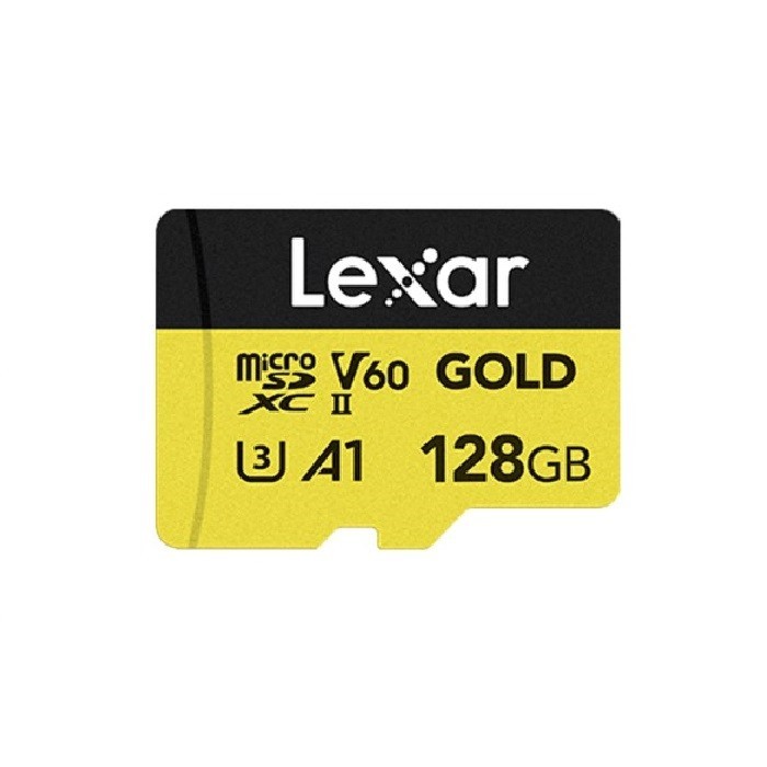 BEBAS ONGKIR LEXAR GOLD 128GB U3 A1 MICROSDXC V60