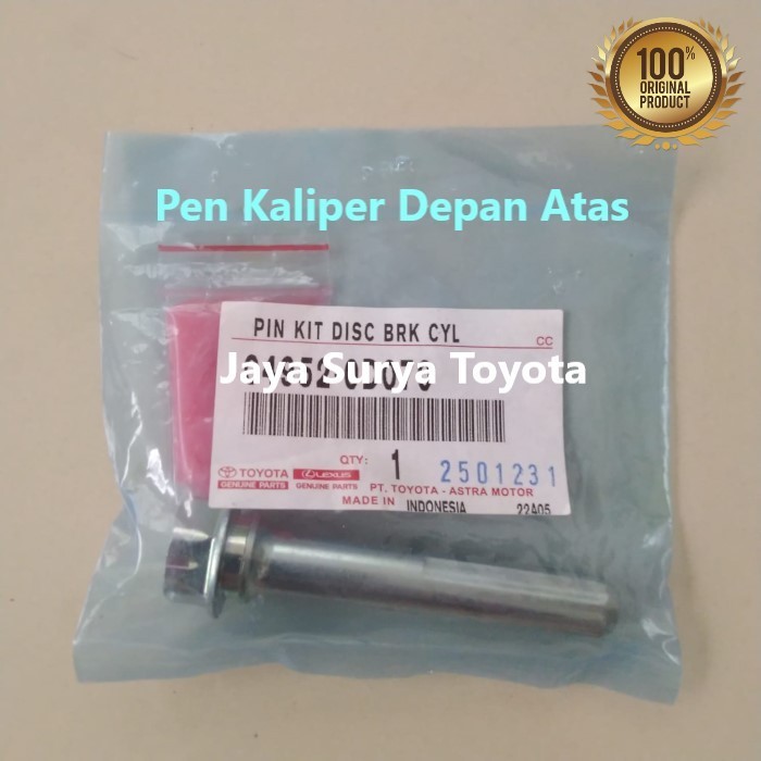 Pen Pin Kaliper Caliper Rem Depan Atas Sienta Original Toyota Astra