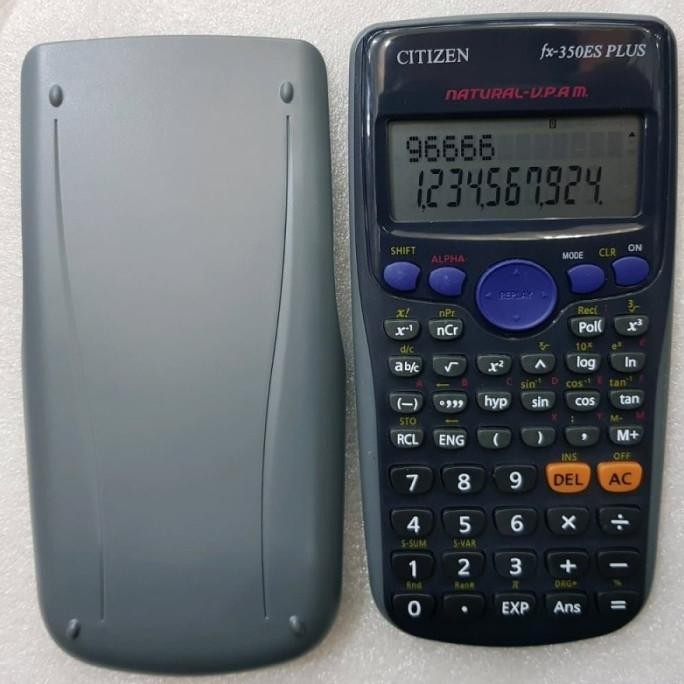 

Kalkulator Scientific Citizen Fx 350 ES Plus . Kalkulator Anak Sekolah H24M