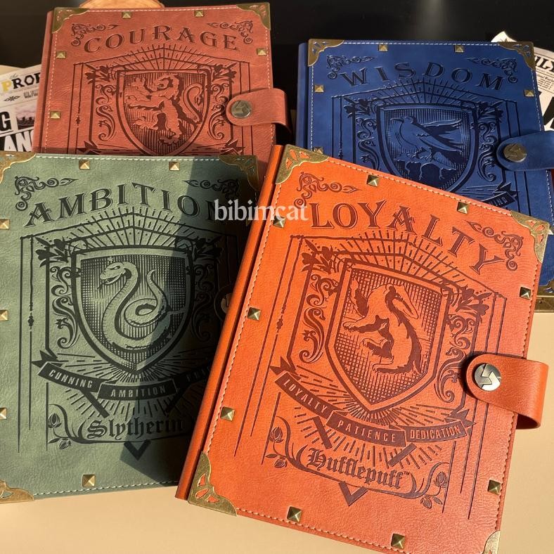 

dfg-88 (A5 Size) Binder Journal Set Hogwarts House Version / Agenda Notebook PC Photocard Original