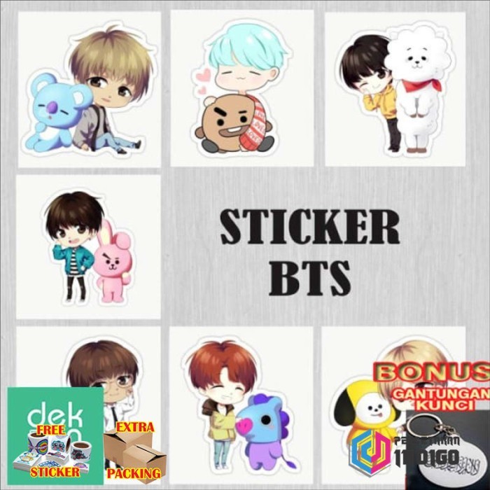 

Terlaris dekorIN BISA COD STIKER BTS STICKER BTS PREMIUM SUDAH DI CUTING Elegan