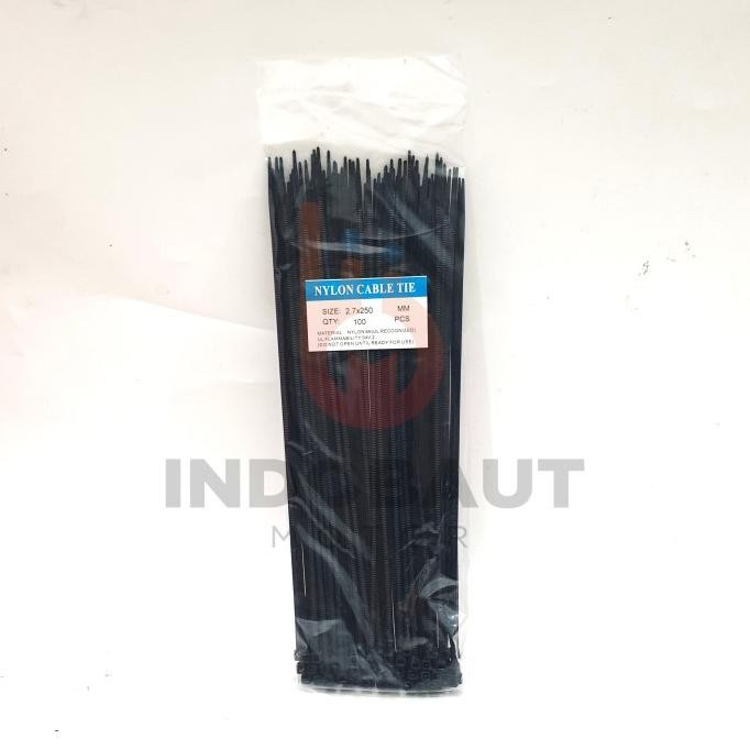 

Update Kabel Tis 2,7 x 250 MM 25CM Hitam Cables Ties Tali Nylon 100PCS ind0b4 Segera Dapatkan