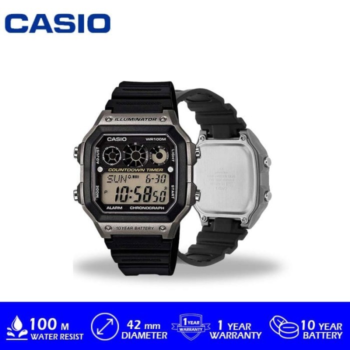 Casio General Ae-1300Wh-8Avdf / Ae 1300W 8Avdf / Ae1300W Original
