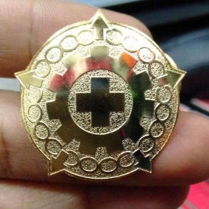 Pin Safety Bros Safety Lencana Safety Pin K3 Lencana K3 Bros K3