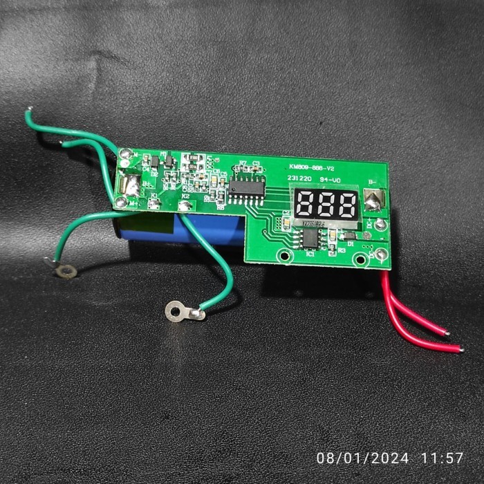 Buruan serbu] SET MODUL BATTERY BATERAI KEMEI KM809A KM 809A HAIR CLIPPER CUKURAN RAMBUT ALAT CUKUR