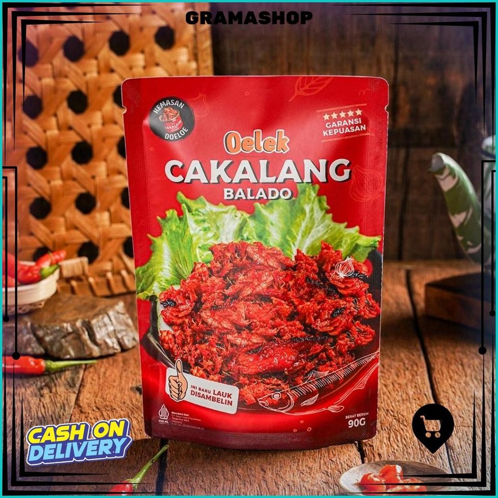 

Oelek Lauk Siap Saji Satuan Iga/Ayam Kecombrang/Cumi Cabe Ijo/Cakalang Balado/Cumi Jeletot D Gratis Ongkir